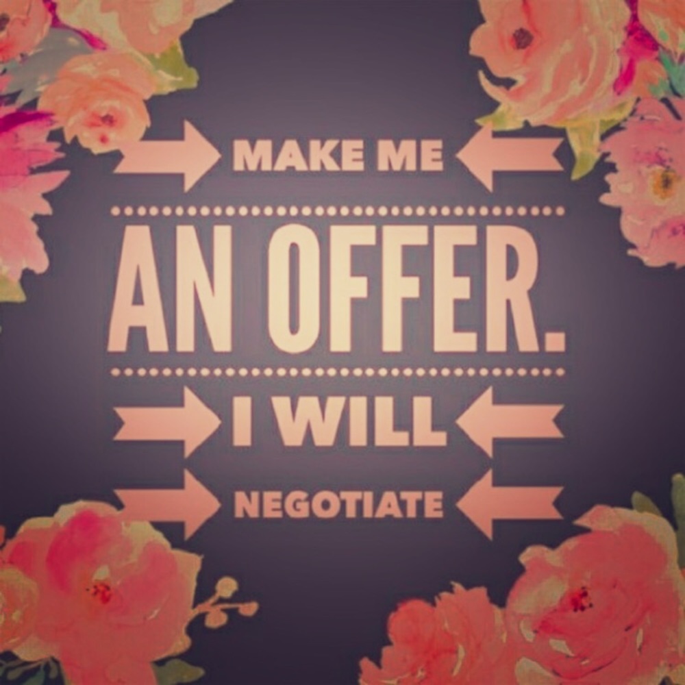 Make me an offer!!!😀❤️👍👠👛
