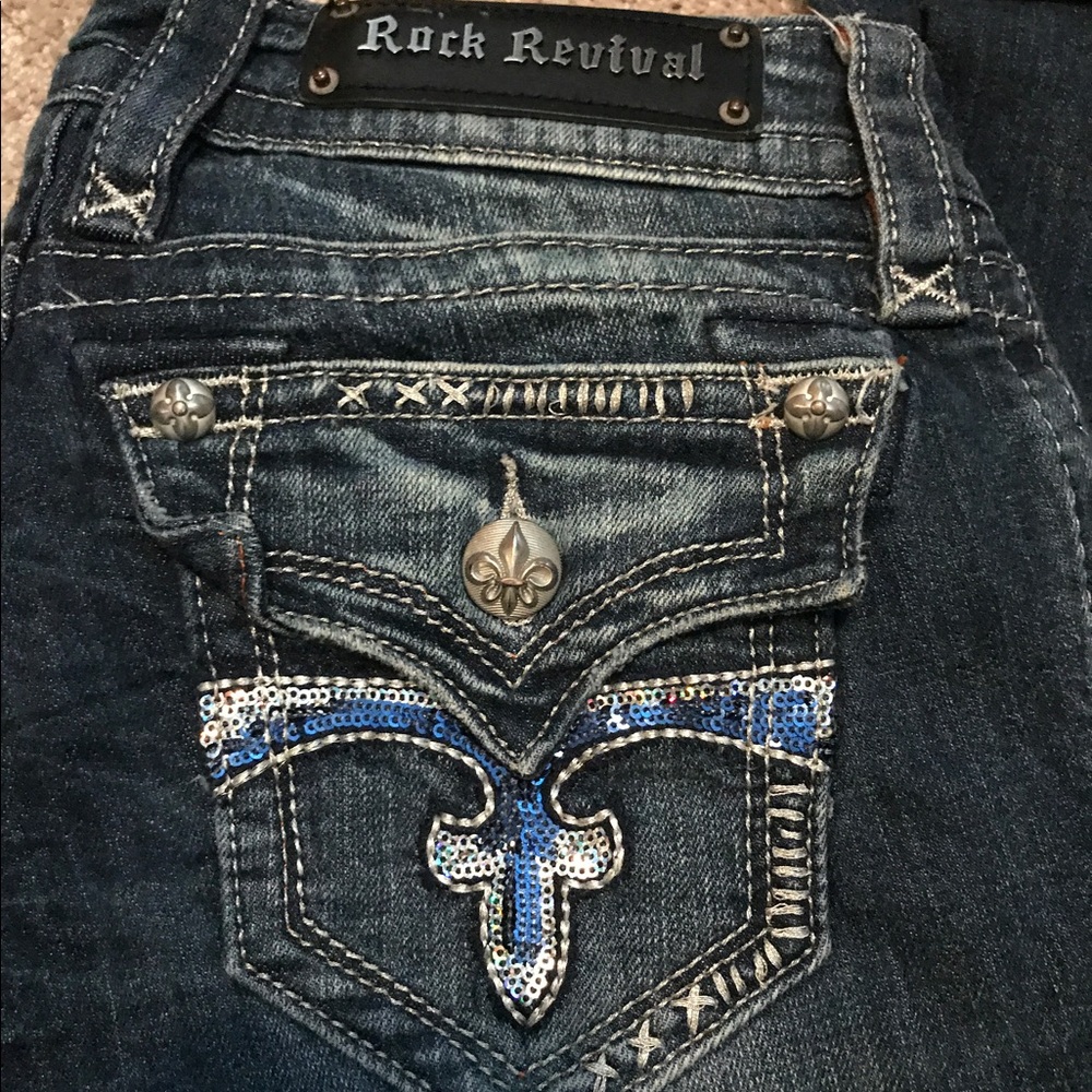 Rock revival jeans