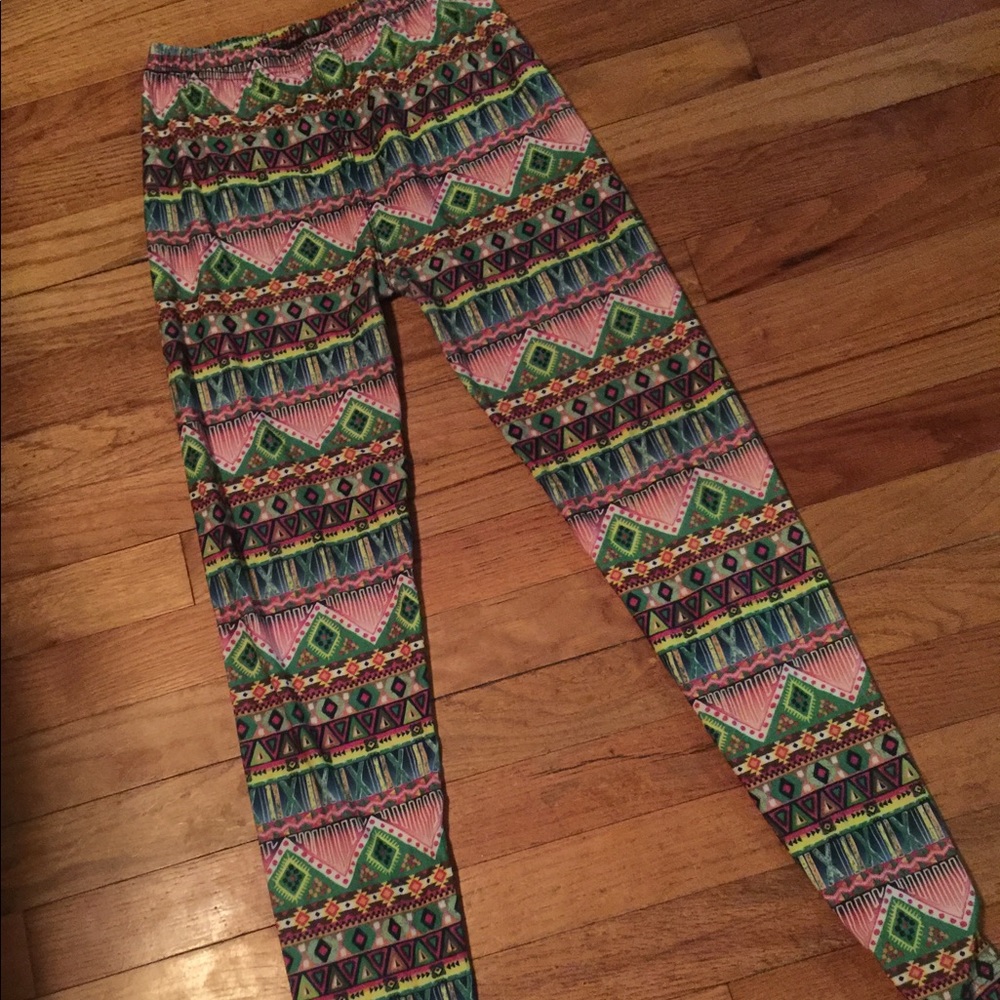 Aztec leggings