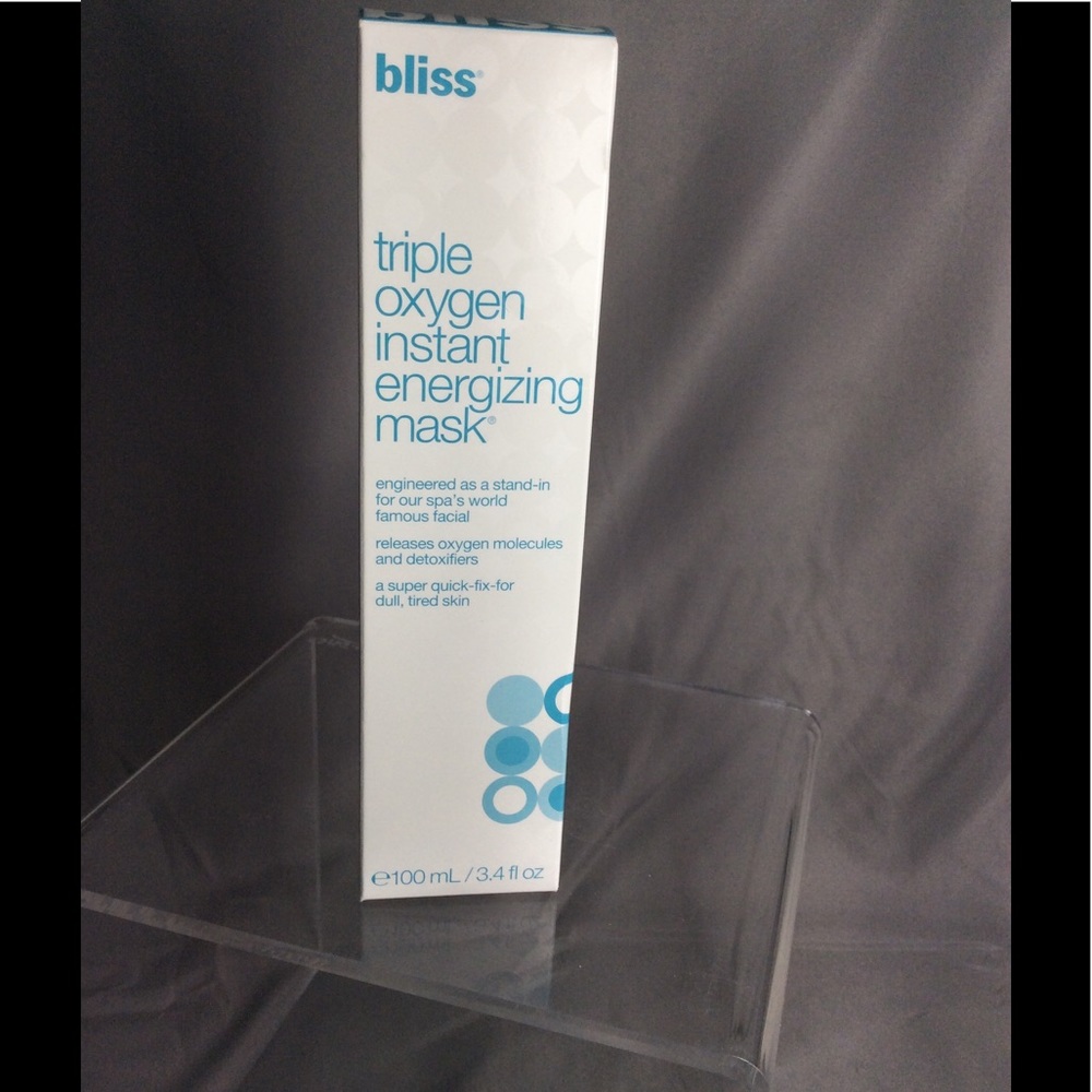 Bliss Triple Oxygen Energizing mask 3.4 oz.