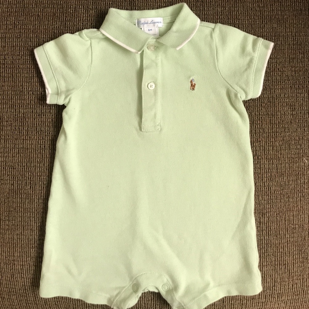 Ralph Lauren Mint Green Onsie