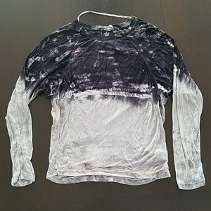 Stunning young fabulous and broke tie dye black M