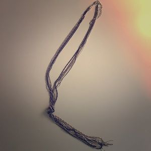 Fun and trendy knotted necklace!