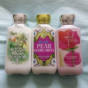 3 Bath & Body Works Lotions