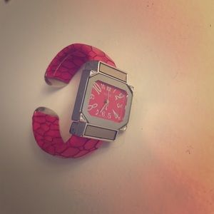Bright and bold accent watch