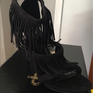 Charlotte Russe fringe heel