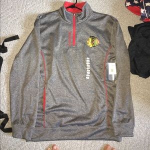 Chicago Blackhawks NHL brand quarter zip