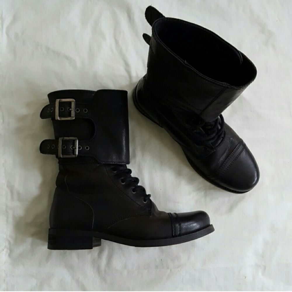 🎈ISO 🎈All Saints Damasi Combat Boots
