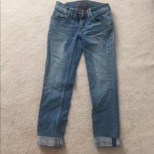 Arizona crop jeans (size 0)