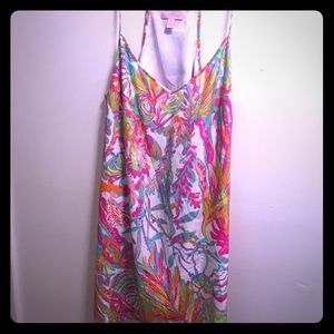 Lilly Pulitzer Scuba to Cuba Print Dress Size clue