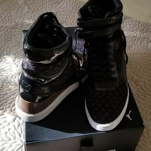 Puma wedge sneakers for women