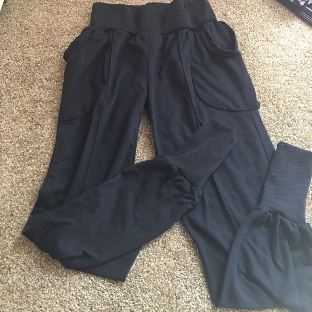 Navy joggers