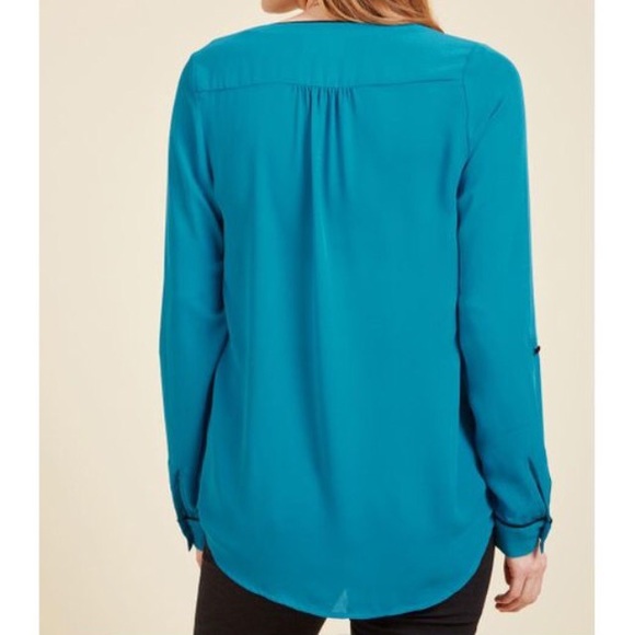 New Modcloth Long Sleeve Top Women Sz M, L, XL - Picture 3 of 5