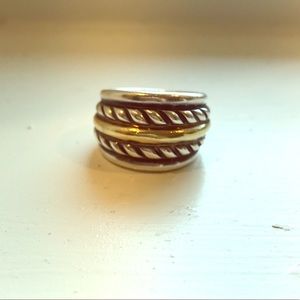 David Yurman Cable Cigar Ring