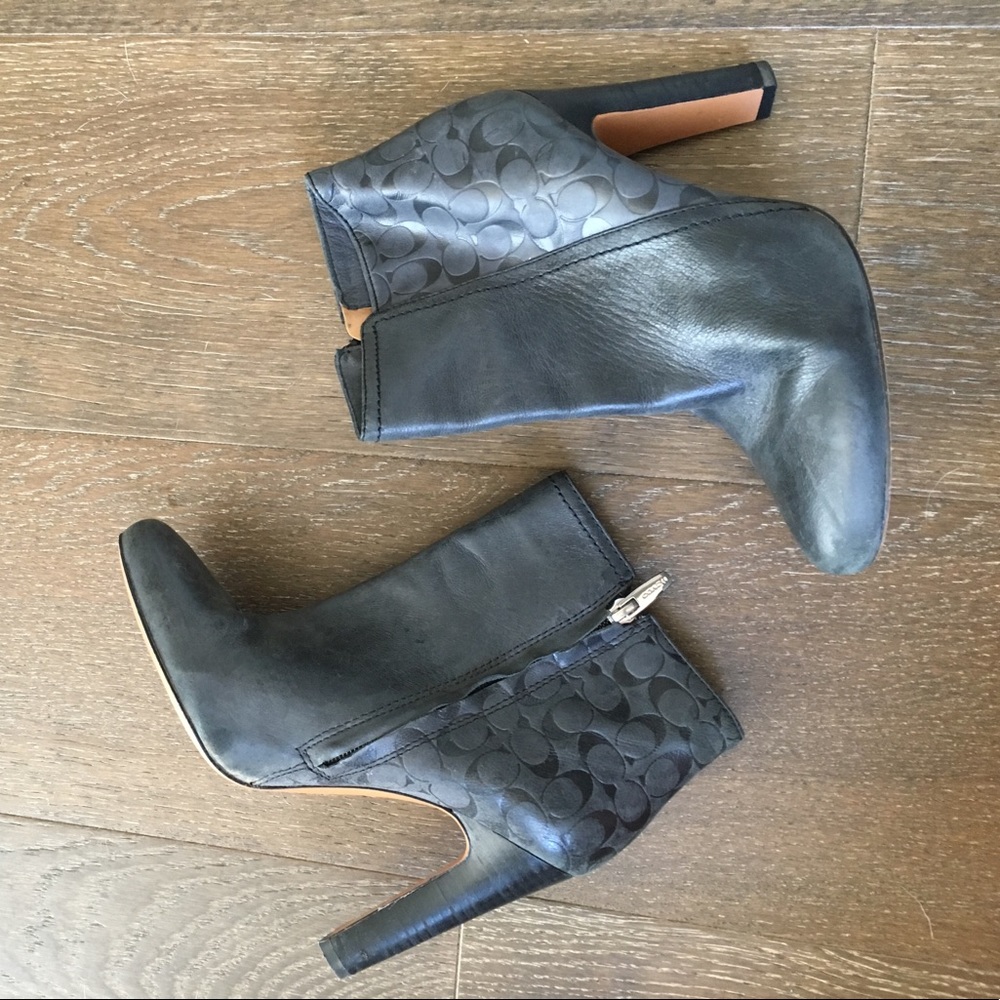 Coach booties