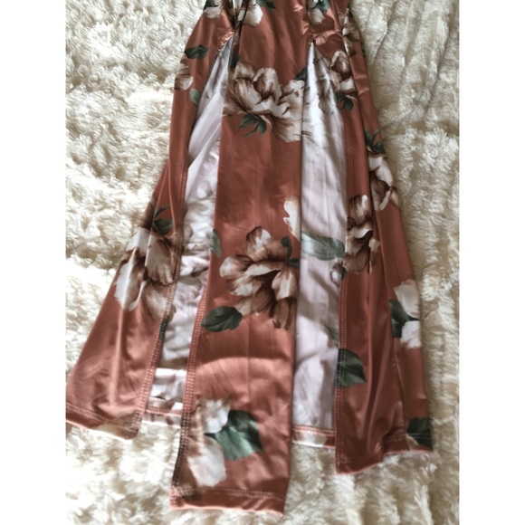 Double Slit Maxi Dress - Picture 6 of 6