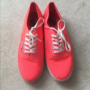 Hot pink Vans