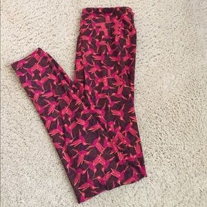 Lularoe hummingbird leggings