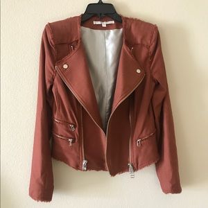 Veronica Beard: Stevie Fringe Moto jacket
