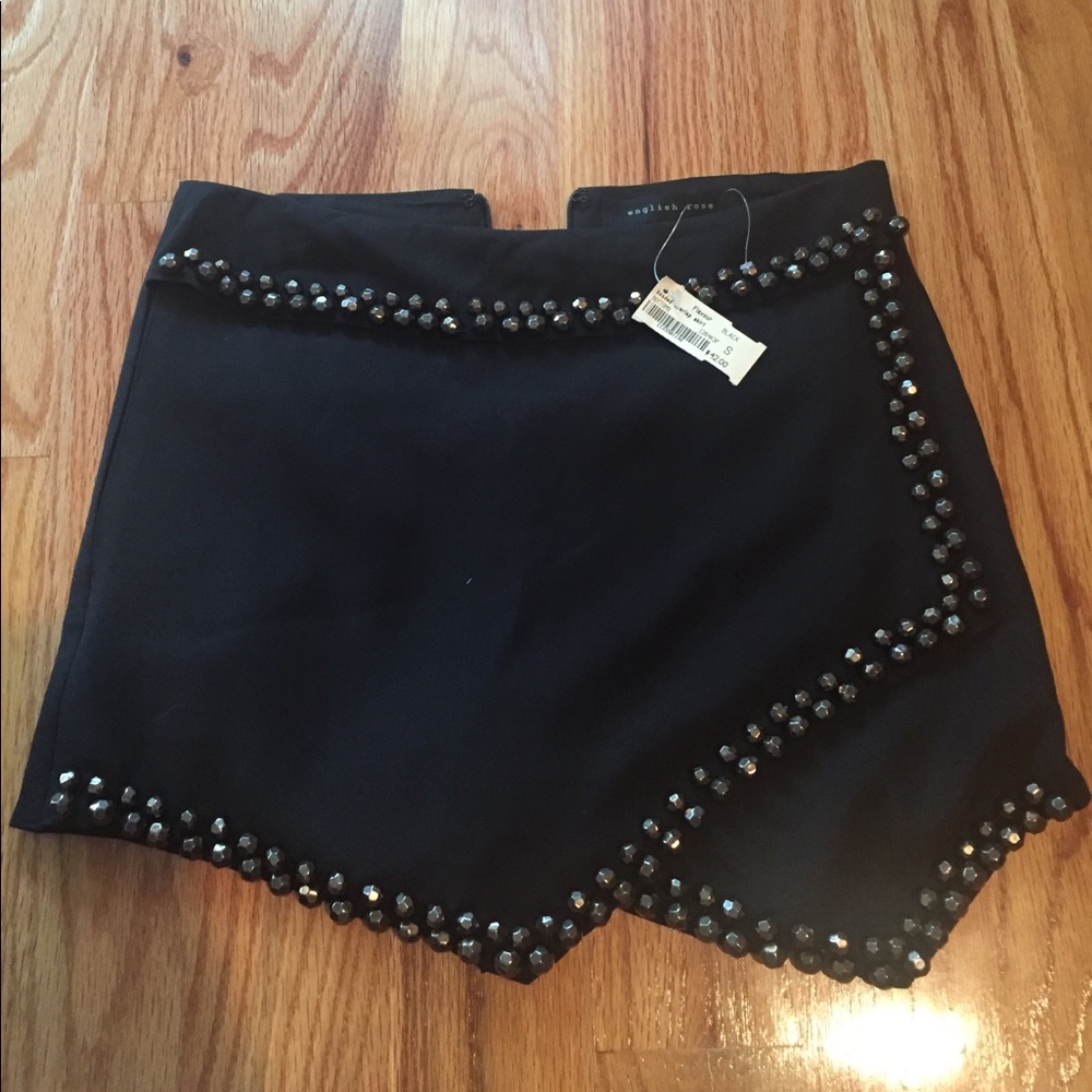 Beaded Overlap Skirt