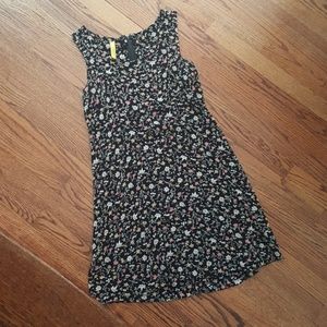 Vintage refashioned calico printed summer dress
