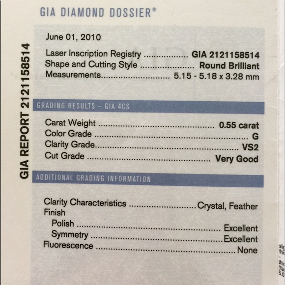 Round Brilliant Diamond Necklace - Picture 5 of 8