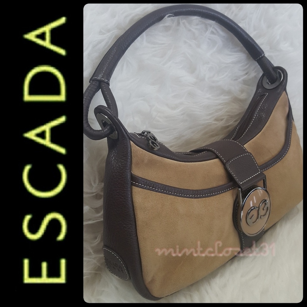 Escada Sport Leather Suede Bag - Picture 8 of 11