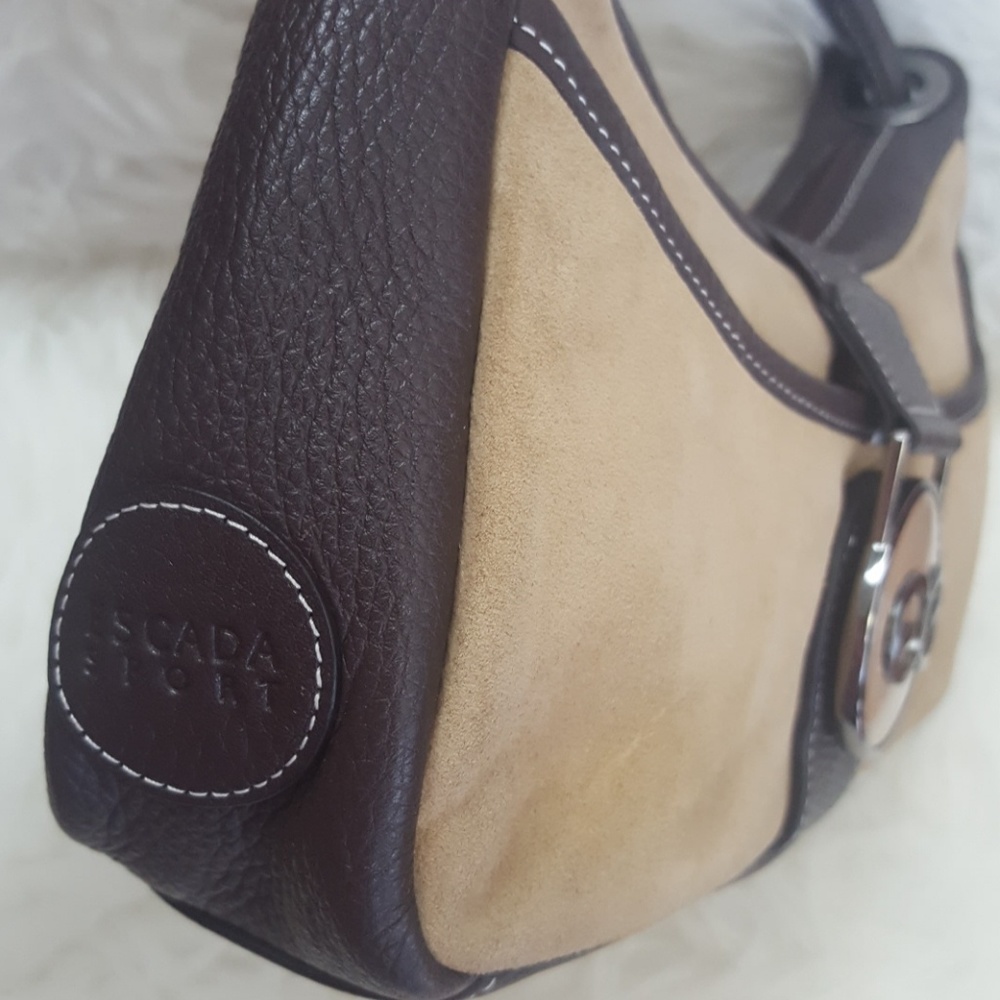 Escada Sport Leather Suede Bag - Picture 5 of 11