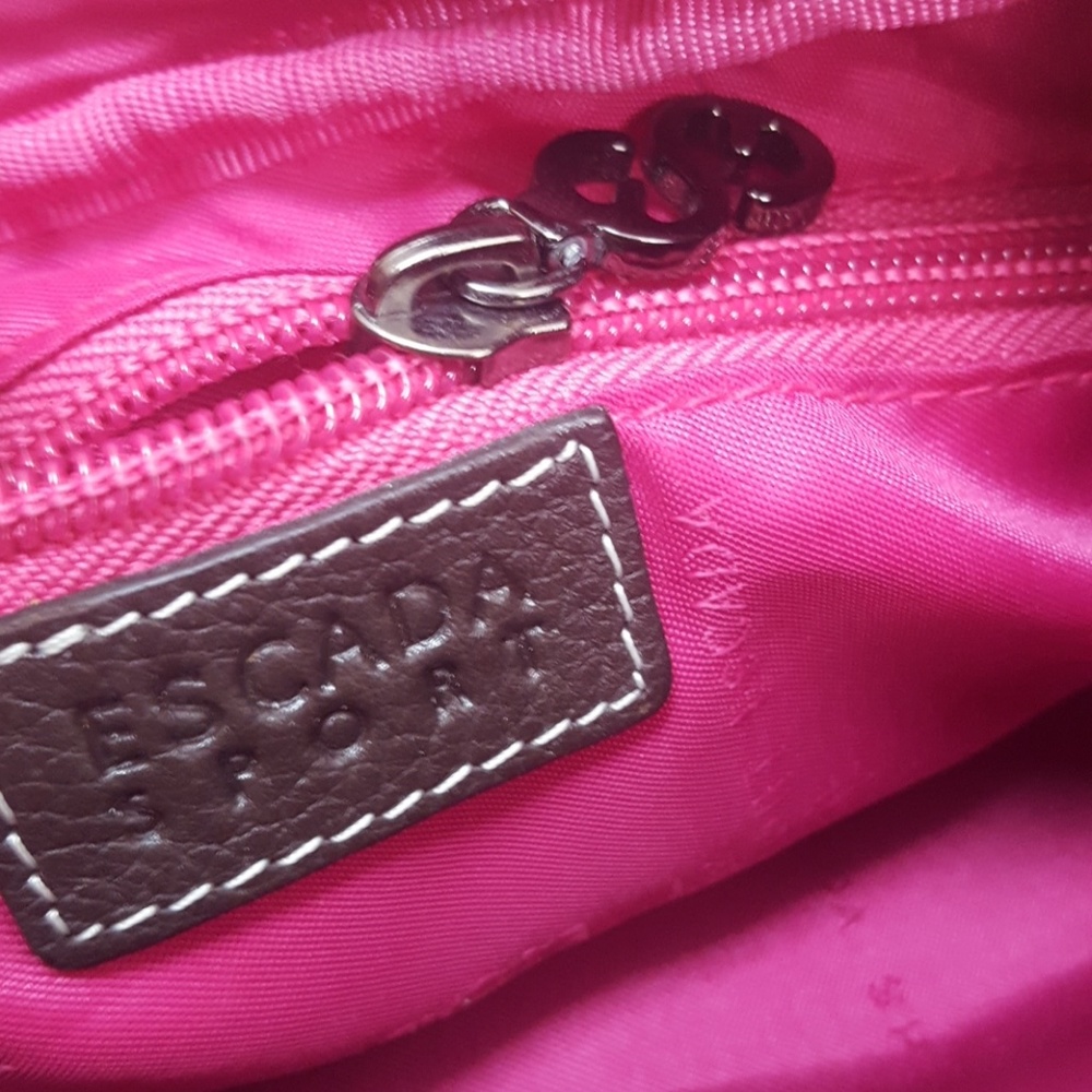 Escada Sport Leather Suede Bag - Picture 10 of 11