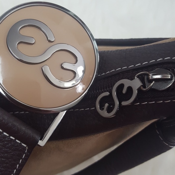 Escada Sport Leather Suede Bag - Picture 8 of 10