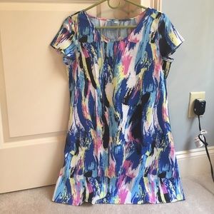Colorful lulus shift dress