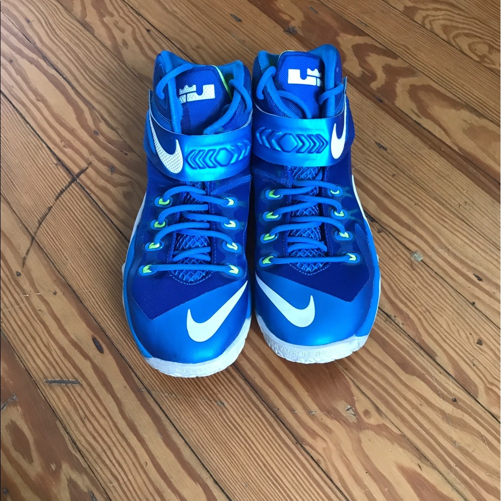 Labron Nike sneakers.