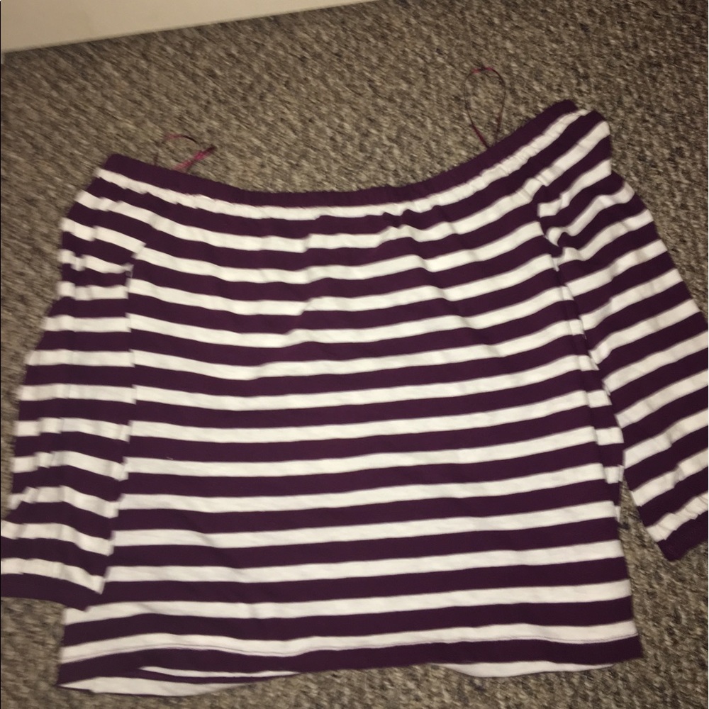 J. Crew Off the Shoulder Top