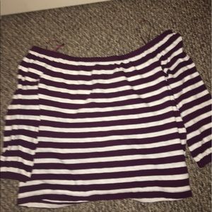 J. Crew Off the Shoulder Top