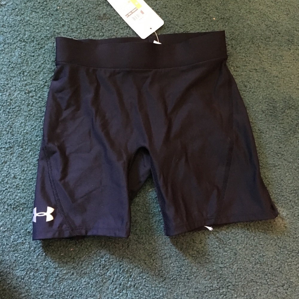 NWT under armor spandex shorts