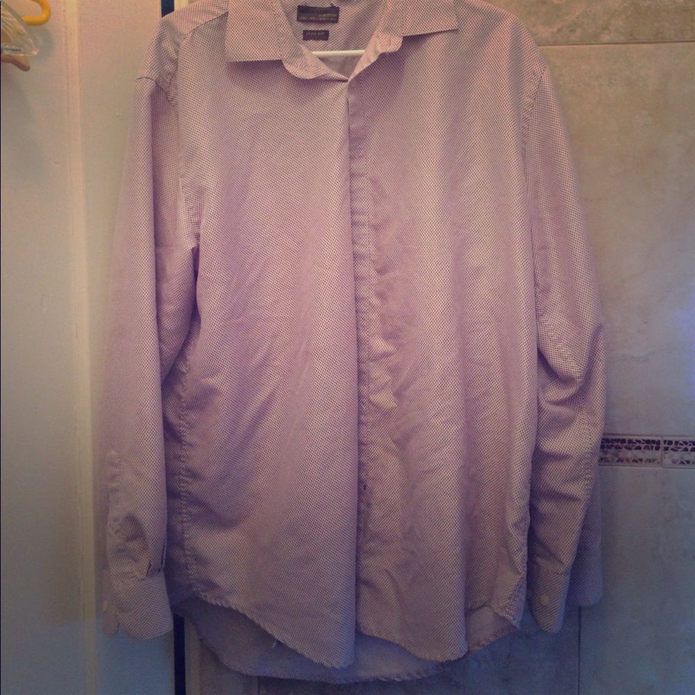 Men's Purple polka dot Dress shirt!