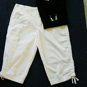 White capris
