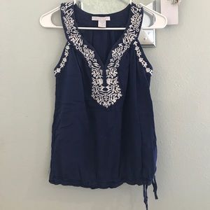 Navy Blue tank top