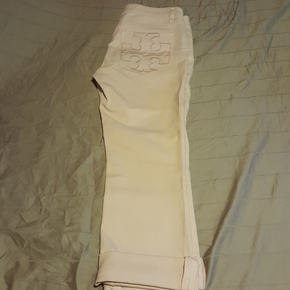 Tory Burch  size 27 cropped jeans