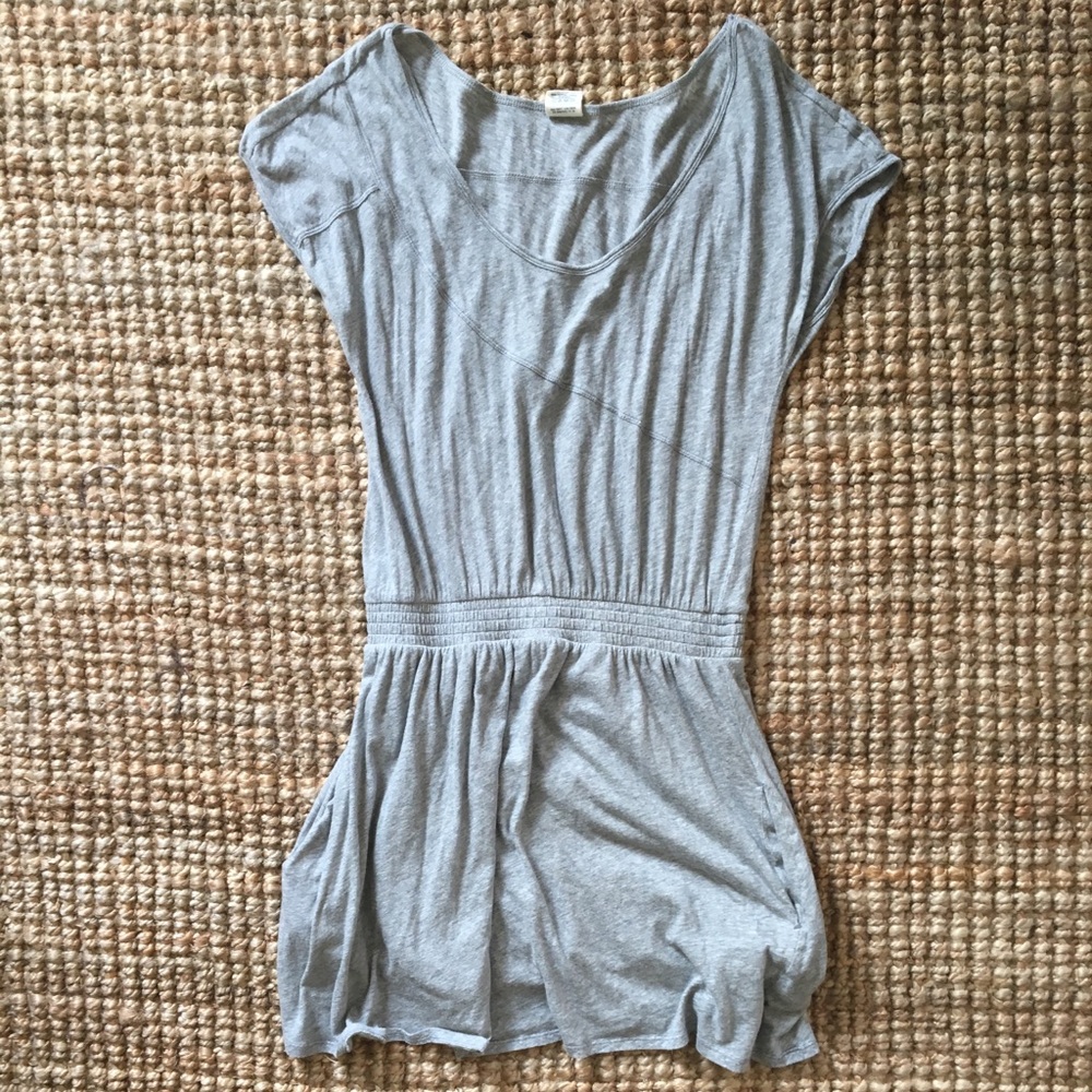 Victoria's Secret Gray Cotton Dress