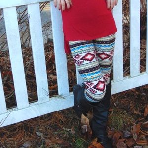 Aztec leggings