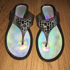 Flip Flop with jewel embellishment