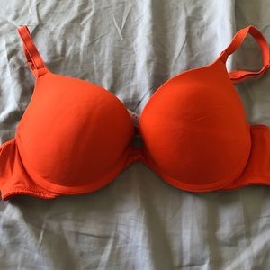 VS PINK 34B Orange Wear Everywhere Push-Up