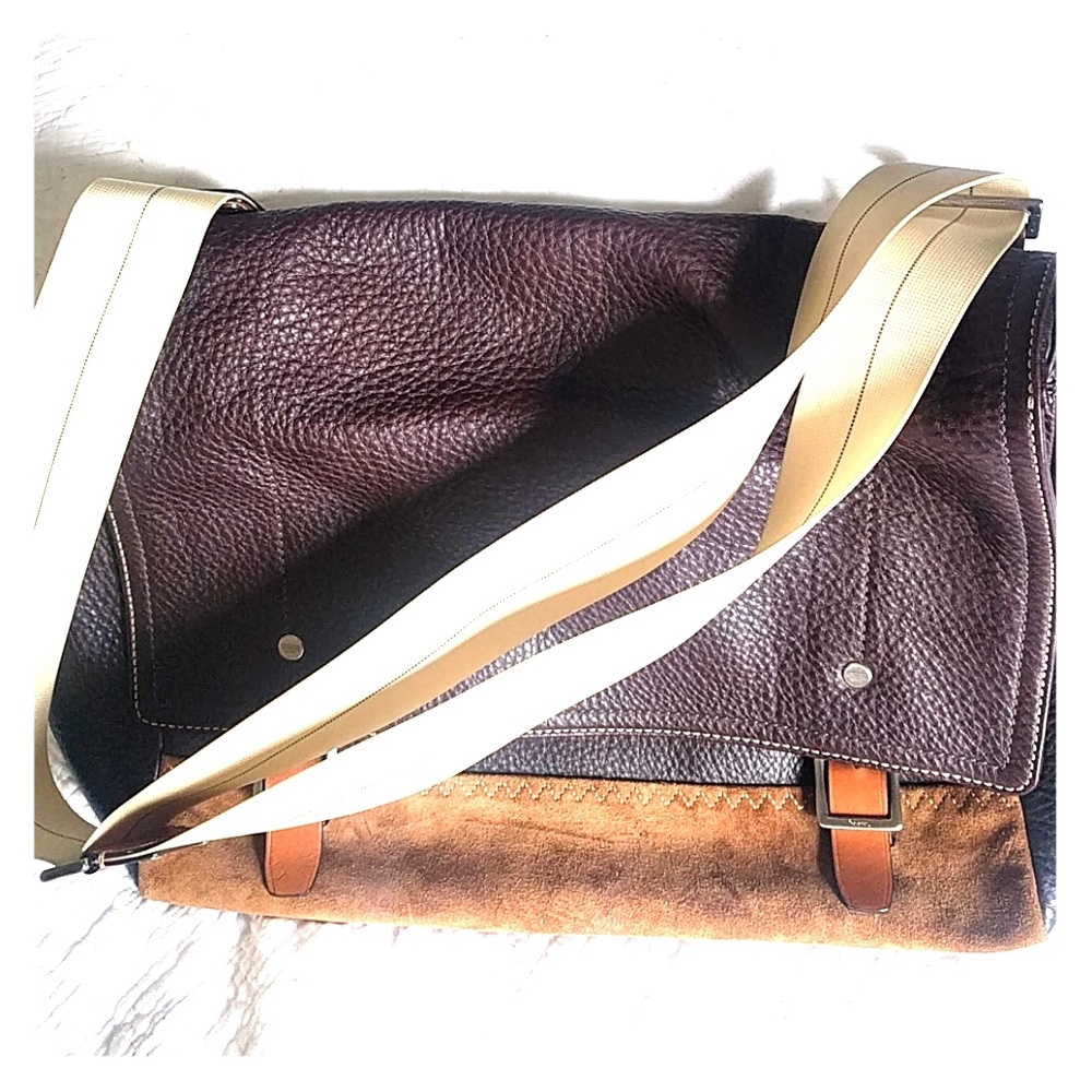 Men's coach messenger bag