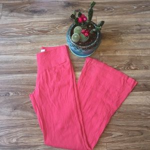 Pink Bell Bottoms