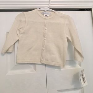 Knit button up sweater