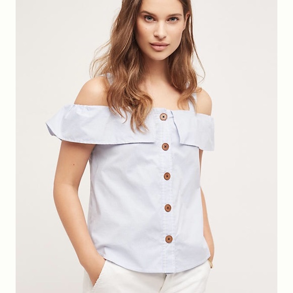 Anthropologie Tops - Anthropologie/Maeve Canopy Open Shoulder Tank