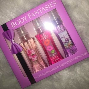 Body fantasies mini sprays