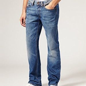 Diesel 'Viker' Regular Straight Men's Jeans- Blue