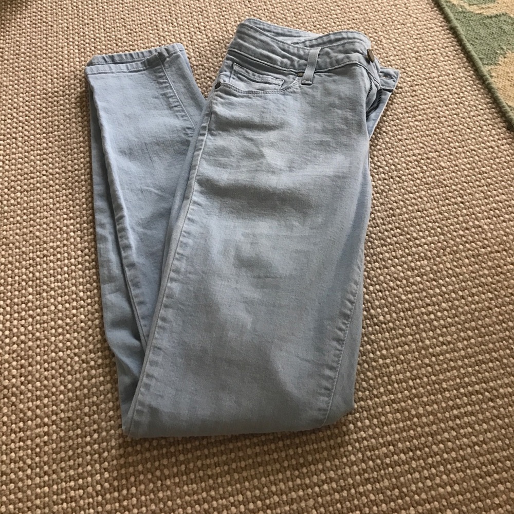 Baby blue rarely worn Paige jeans!